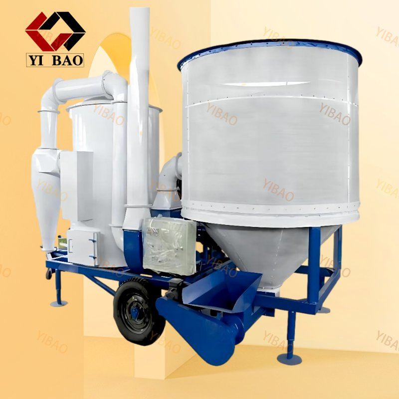 Máy sấy lúa mẻ tròn